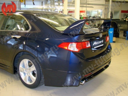 АБС-пластик Юбка заднего бампера "MUGEN Style" H.Accord VIII 2008-2012